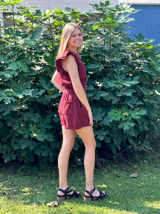 Button Down Romper