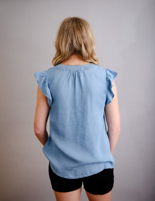 Denim Ruffles