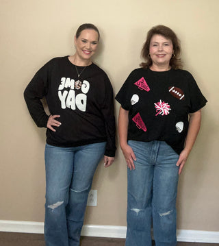 Cheer Squad Embroidered Top