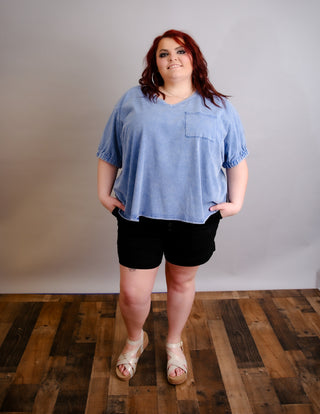 Black Out Shorts by Judy Blue