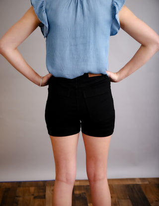 Black Out Shorts by Judy Blue