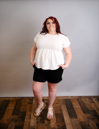 Black Out Shorts by Judy Blue