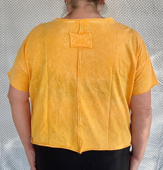 Acid Wash Crop Top