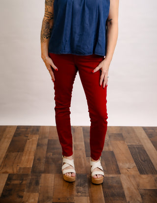 Lady In Red Jeans
