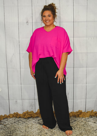 Loose Fit Wide Leg