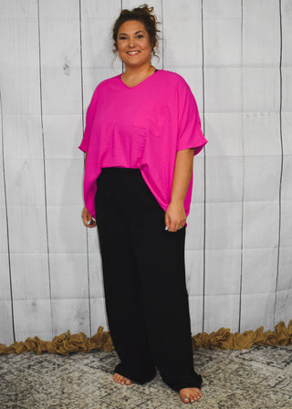 Loose Fit Wide Leg