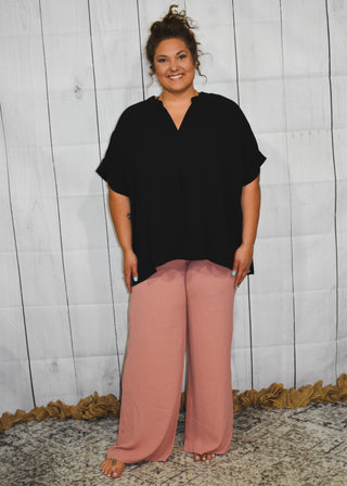 Loose Fit Wide Leg