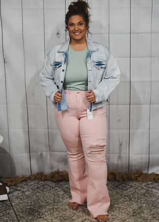 Pink Destroyed Flares
