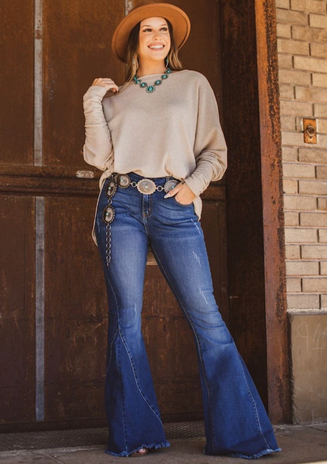 Denim Flare Jeans