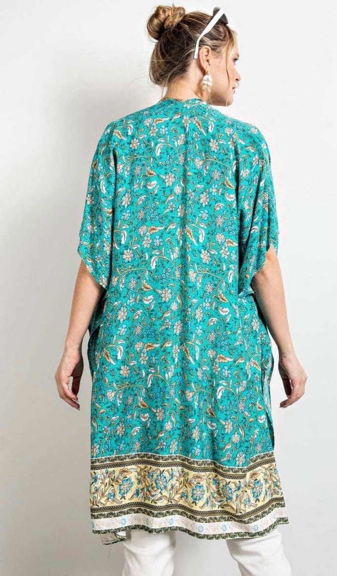 Printed Kimono