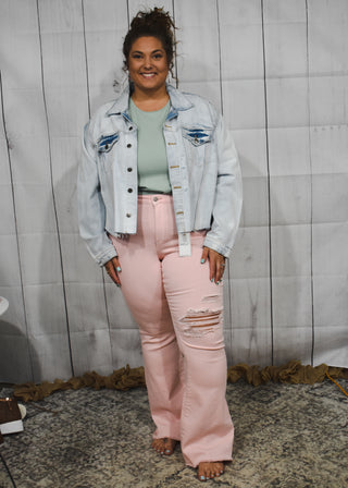 Pink Destroyed Flares