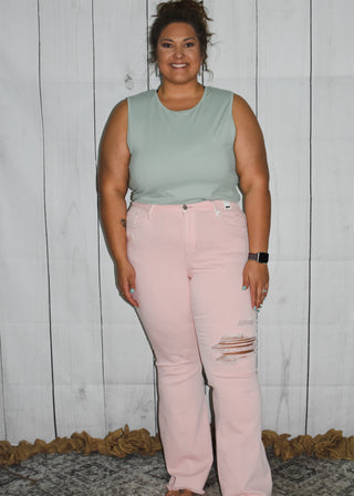 Pink Destroyed Flares