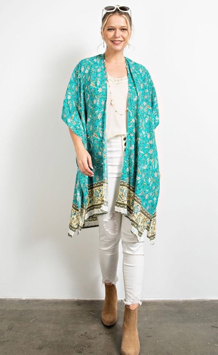 Printed Kimono