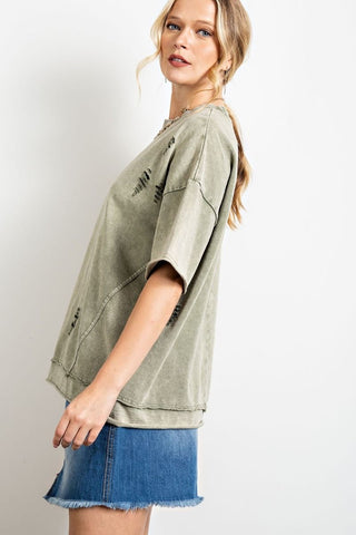 Distressed Top