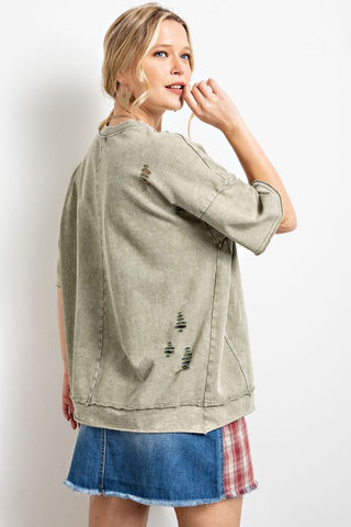Distressed Top