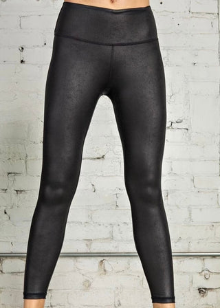 Pu Chintz Full Length Leggings