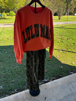 LuluMac MossyOak Color Crewneck