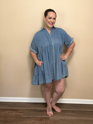 Denim dress of your dreams