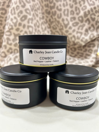 Soy Wax Candle-8oz. Metal Tin