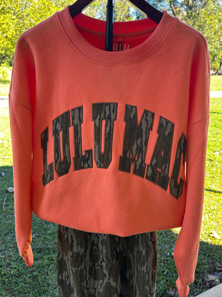LuluMac MossyOak Color Crewneck