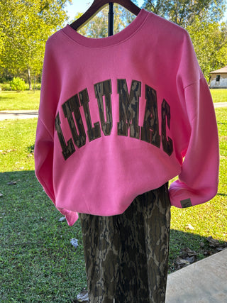 LuluMac MossyOak Color Crewneck