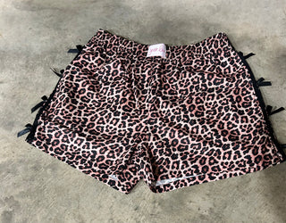 Safari Chic Bow Trim Boxer Shorts