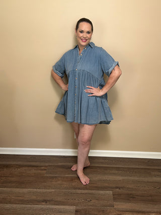 Denim dress of your dreams
