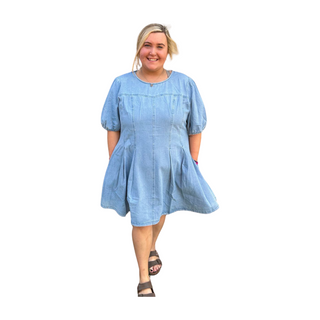 denim corset dress plus size Lulus | Blue So Delighted Medium Wash Denim Corset Seam Mini Dress | Womens | XXL (Available in XS, S, M, L, XL)