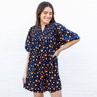 Navy Amelia Dress