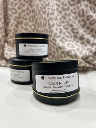 Soy Wax Candle-8oz. Metal Tin