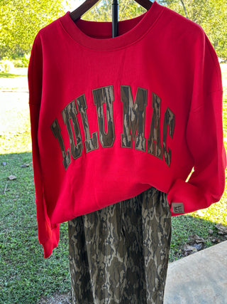 LuluMac MossyOak Color Crewneck