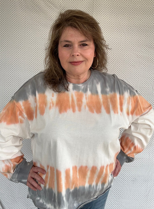 Tie Dye Washed Pullover