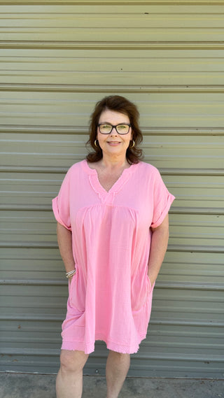 Light and Airy Cotton Gauze Dress