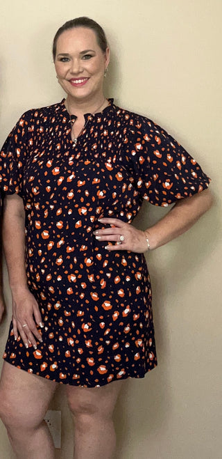 Navy Amelia Dress