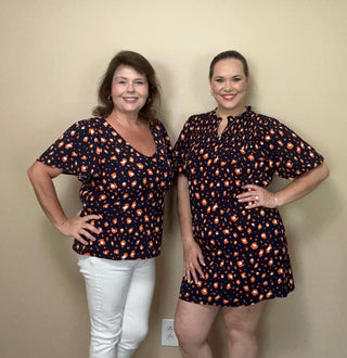 Navy Amelia Dress