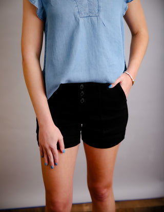 Black Out Shorts by Judy Blue
