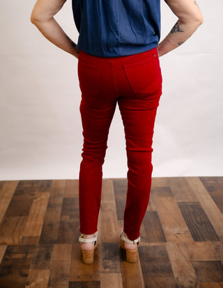Lady In Red Jeans