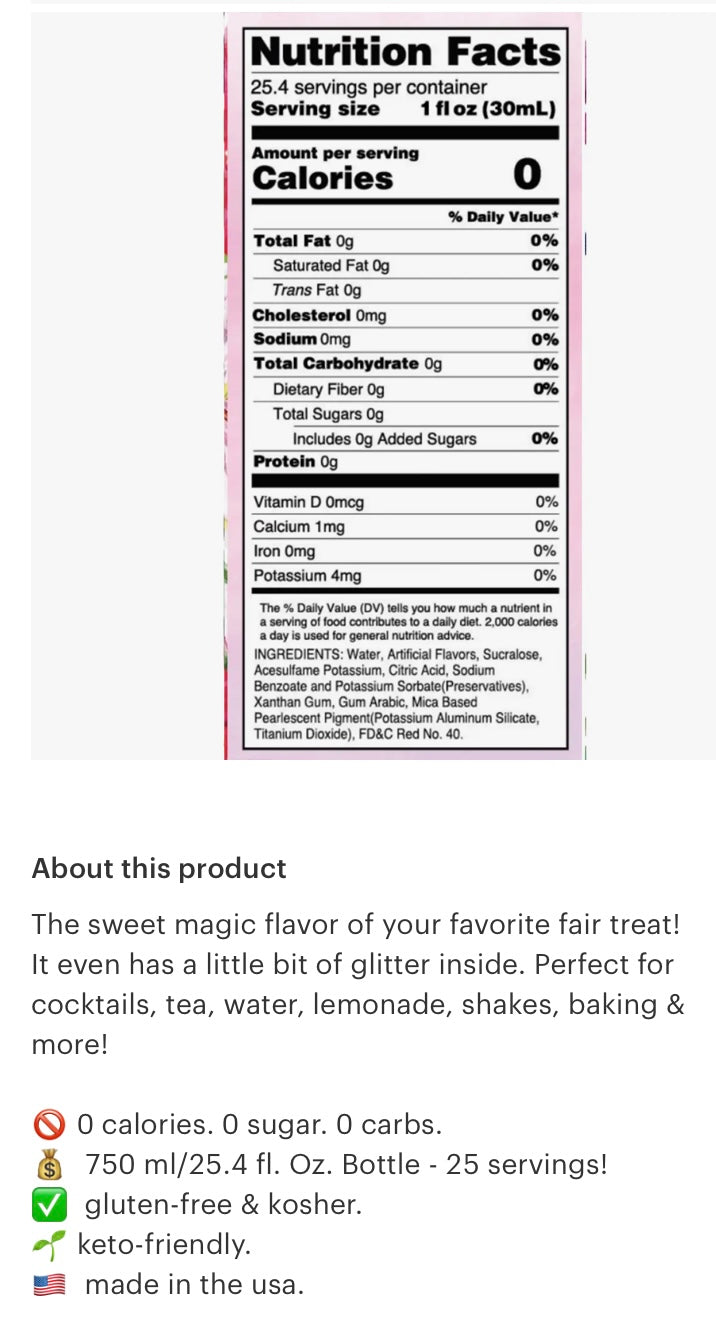 Cotton Candy Syrup