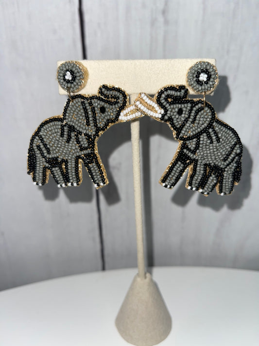 Elephant— Alabama Earrings