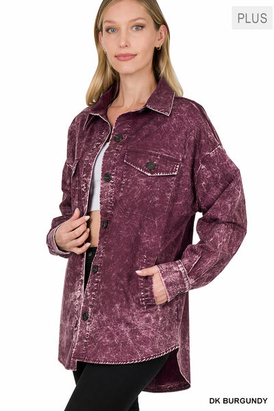 Vintage Washed Shacket