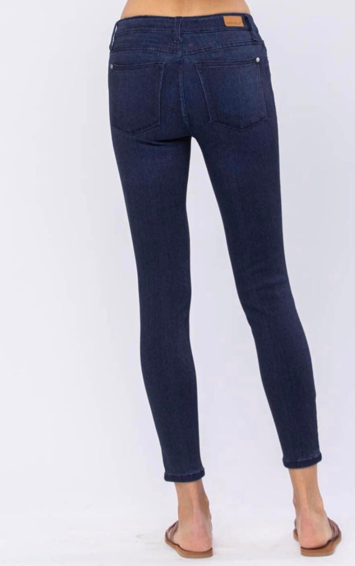 Mid-Rise Skinny Jeans