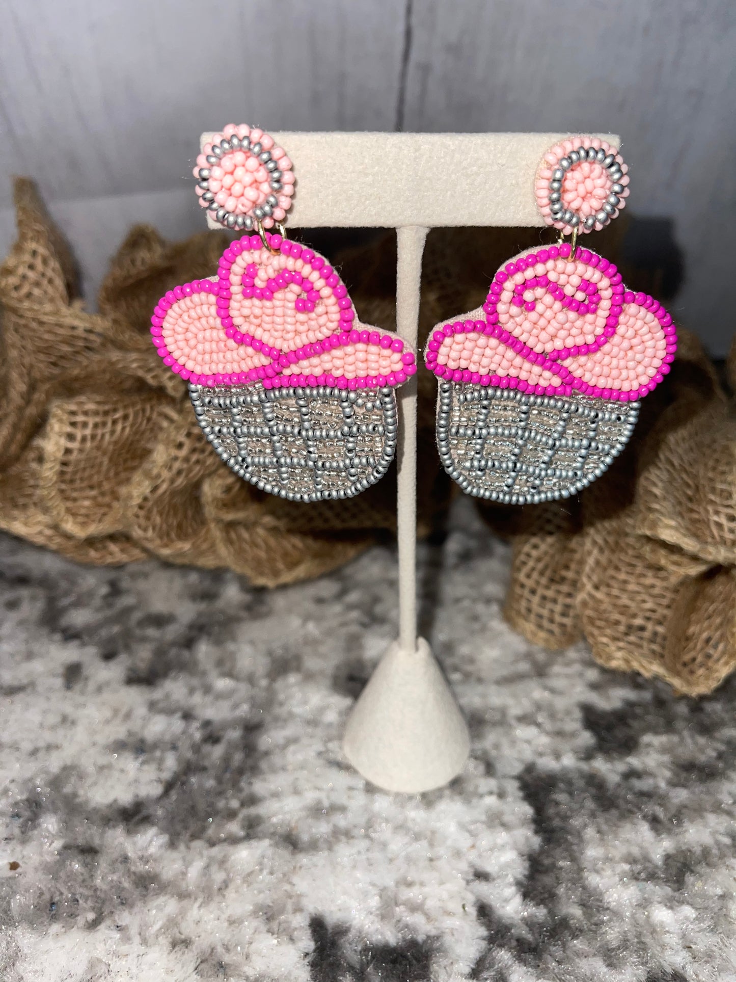 Disco Cowgirl Disco Ball Earrings