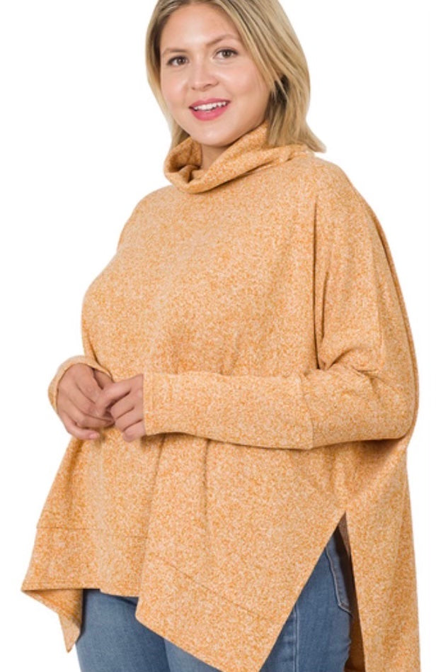 Cowl Neck Oversized Sweater